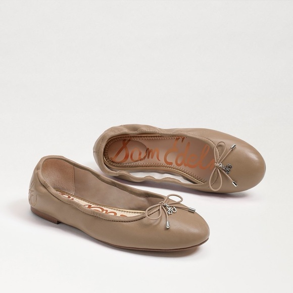 Sam Edelman Shoes - Sam Edelman Taupe Ballet Flats